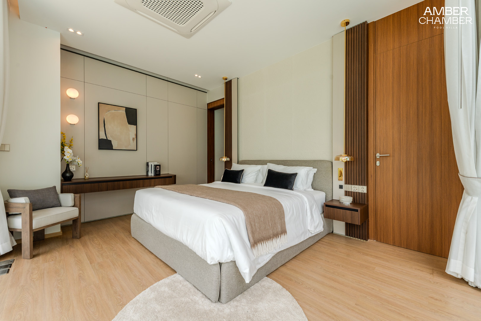 Spacious bedrooms