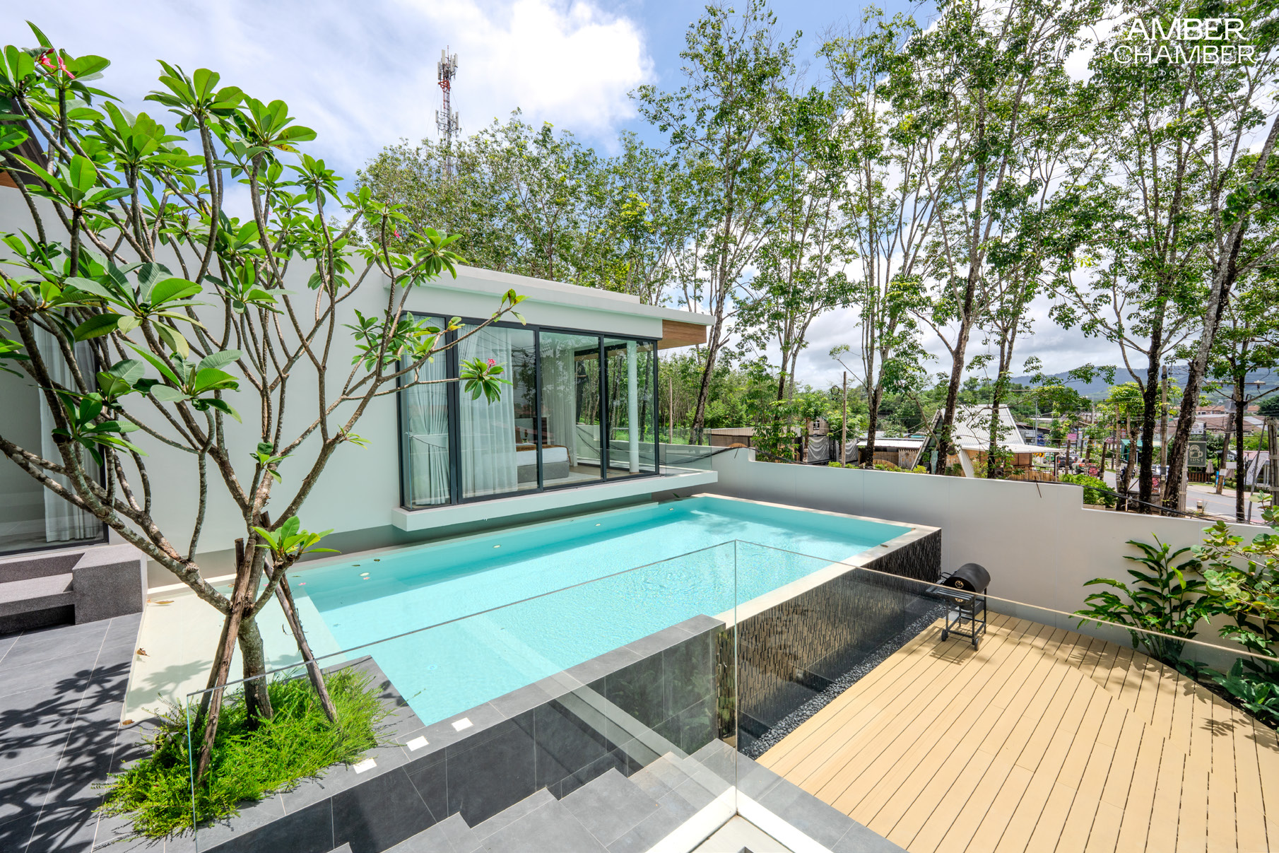 Private swimming pool
